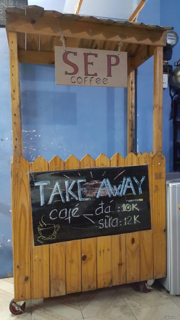 Mô hình quán cà phê take away 