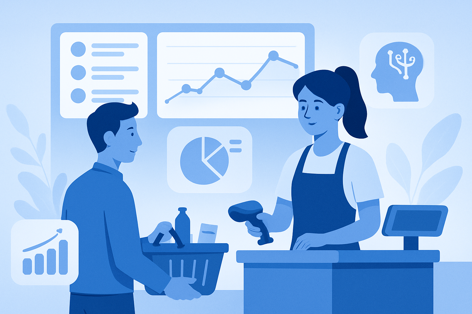 Minh họa 2 - Chuẩn hóa quy trình nhân viên thu ngân trong cửa hàng bán lẻ: Tối ưu hiệu suất, nâng cao trải nghiệm khách hàng