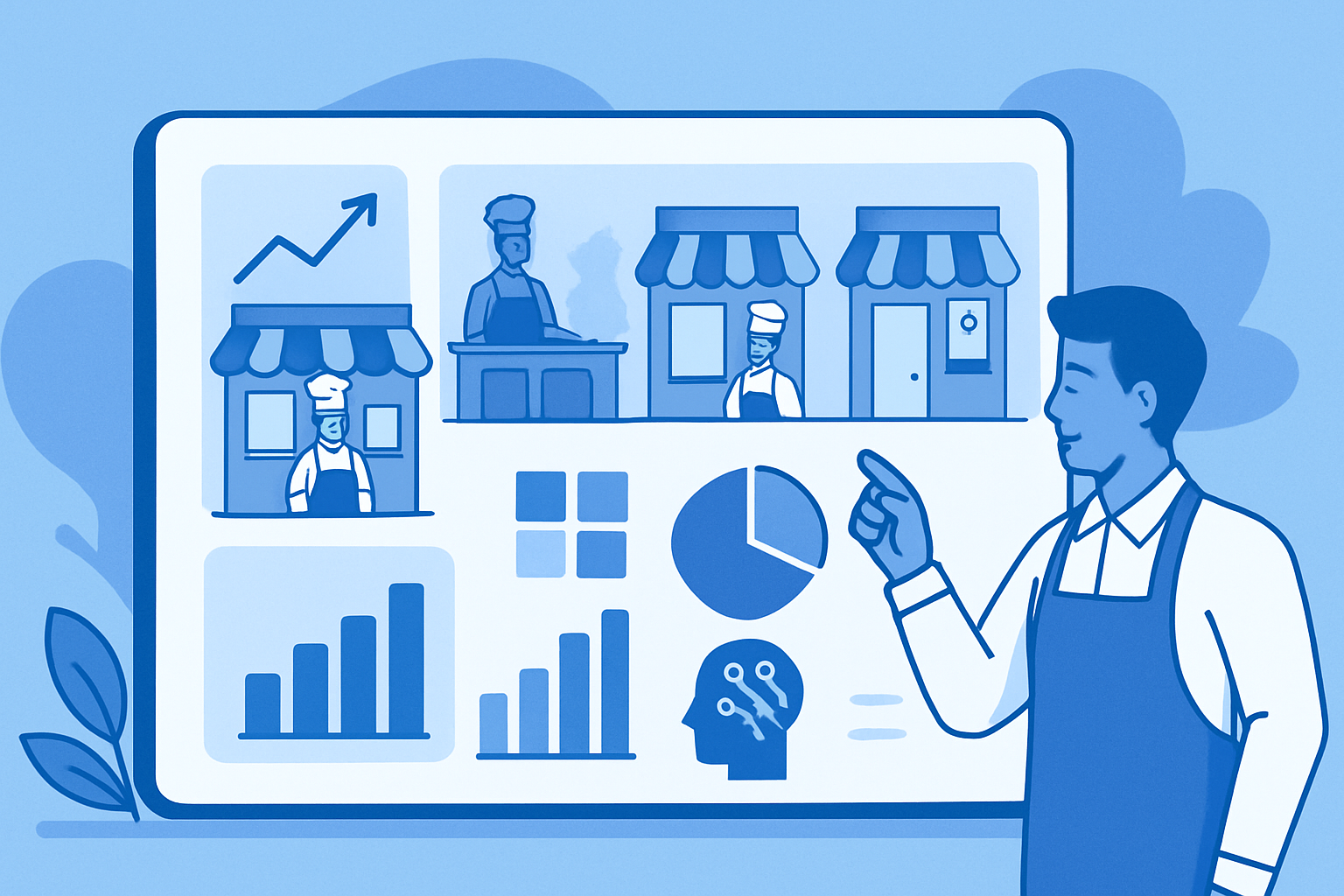 Quản lý nhiều chi nhánh nhà hàng hiệu quả trên một dashboard duy nhất