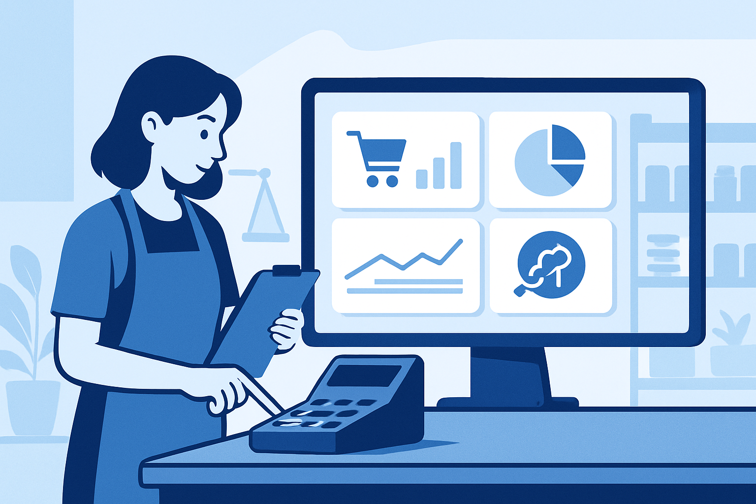 Minh họa 2 - Chốt ca cửa hàng dễ sai lệch quỹ? Cách xử lý nhanh với dashboard VMASS mỗi sáng