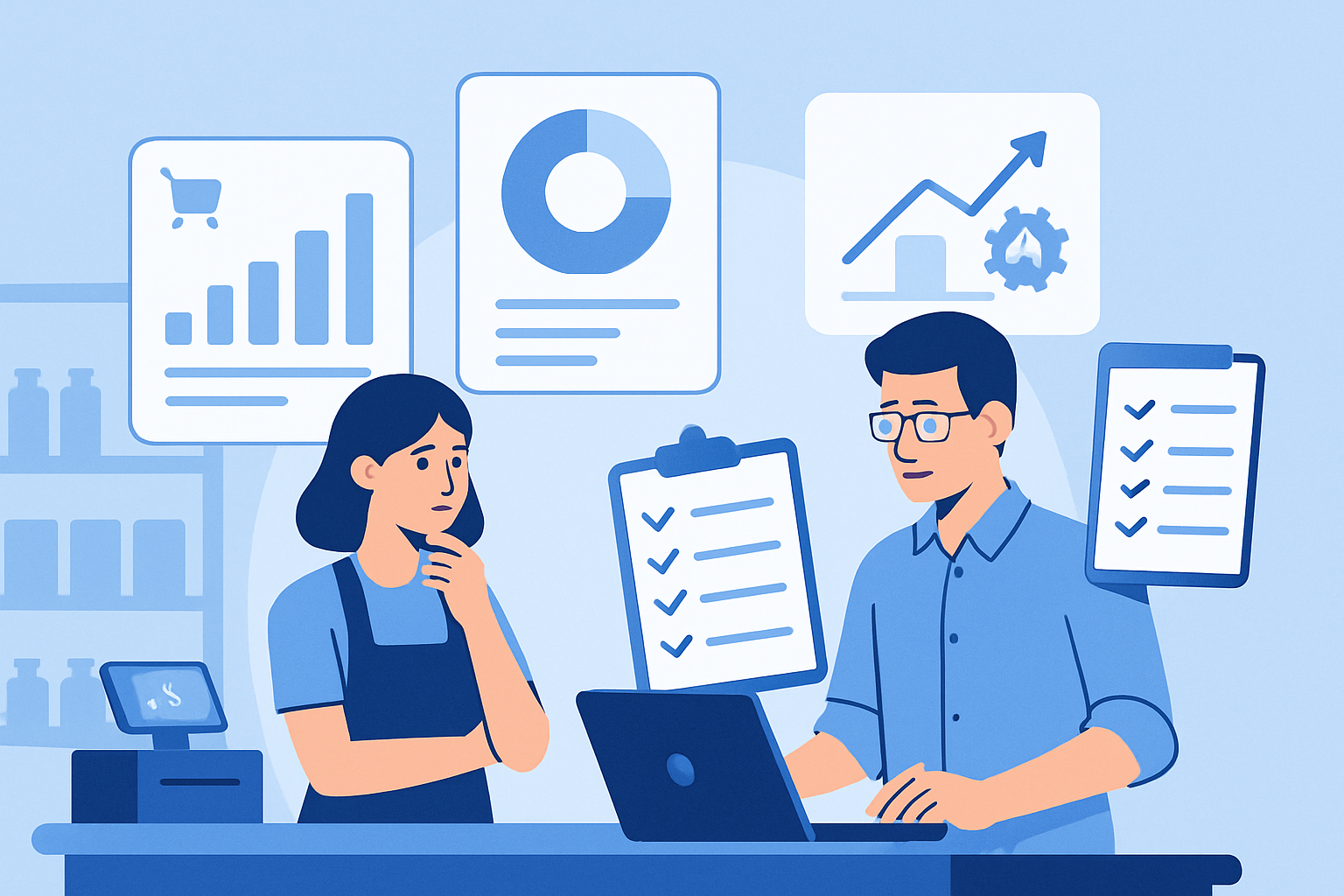 Chốt Ca Cửa Hàng Chuẩn Xác: Checklist 7 Ngày Với Phân Quyền Nhân Viên Trong VMASS