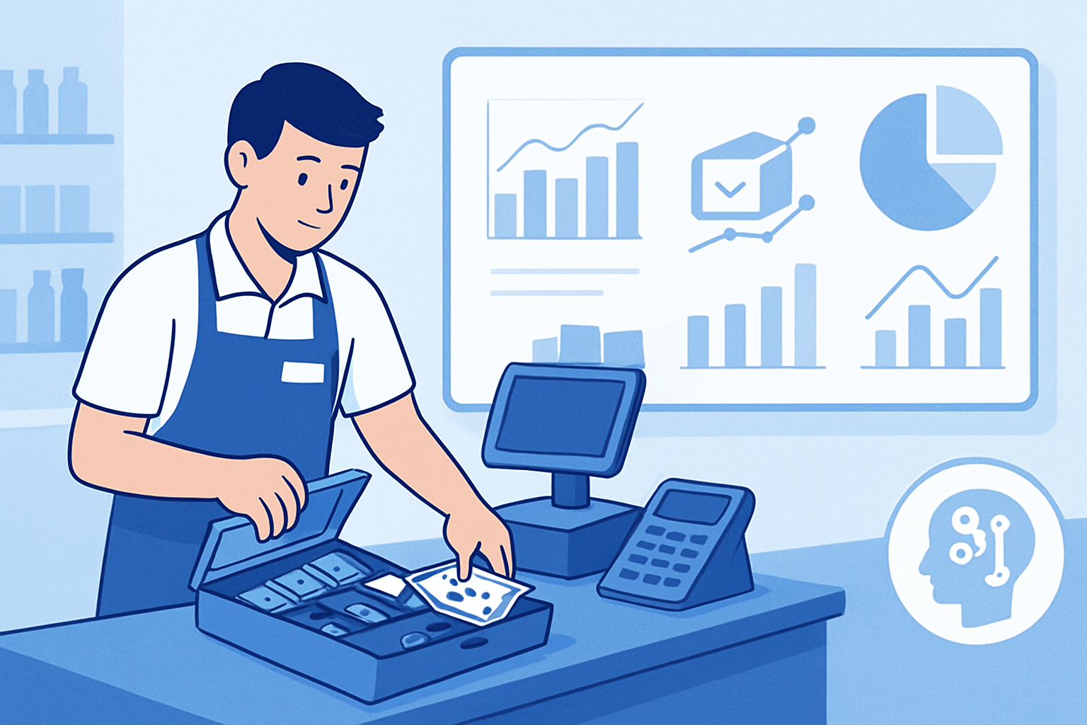 Chốt ca cửa hàng không còn lo lệch quỹ: Quy trình 3 bước siêu hiệu quả với VMASS