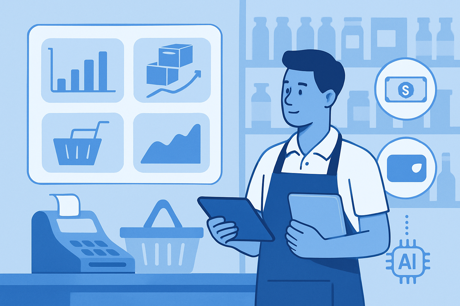 Thuế cho hộ kinh doanh tạp hóa và cửa hàng tiện lợi: Lưu ý về doanh thu tiền mặt và không tiền mặt