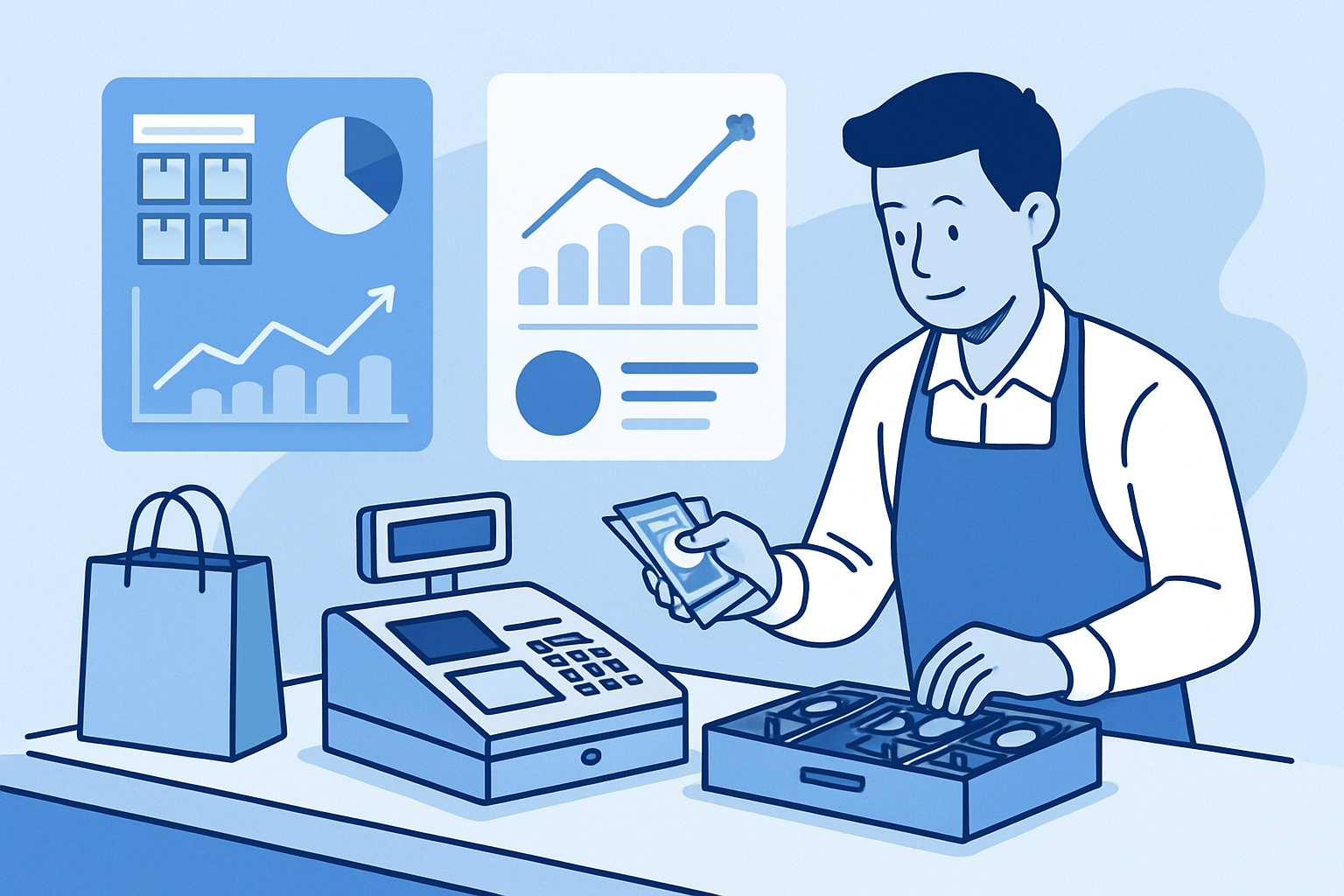 Chốt ca cửa hàng: Sai lầm lệch quỹ thường gặp và cách khắc phục nhanh với VMASS