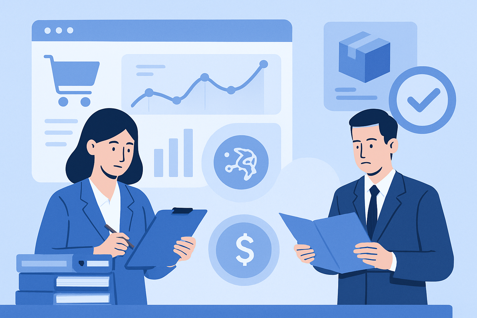 Minh họa 1 - Cách chuẩn bị hồ sơ và sổ sách khi cơ quan thuế kiểm tra hộ kinh doanh hiệu quả