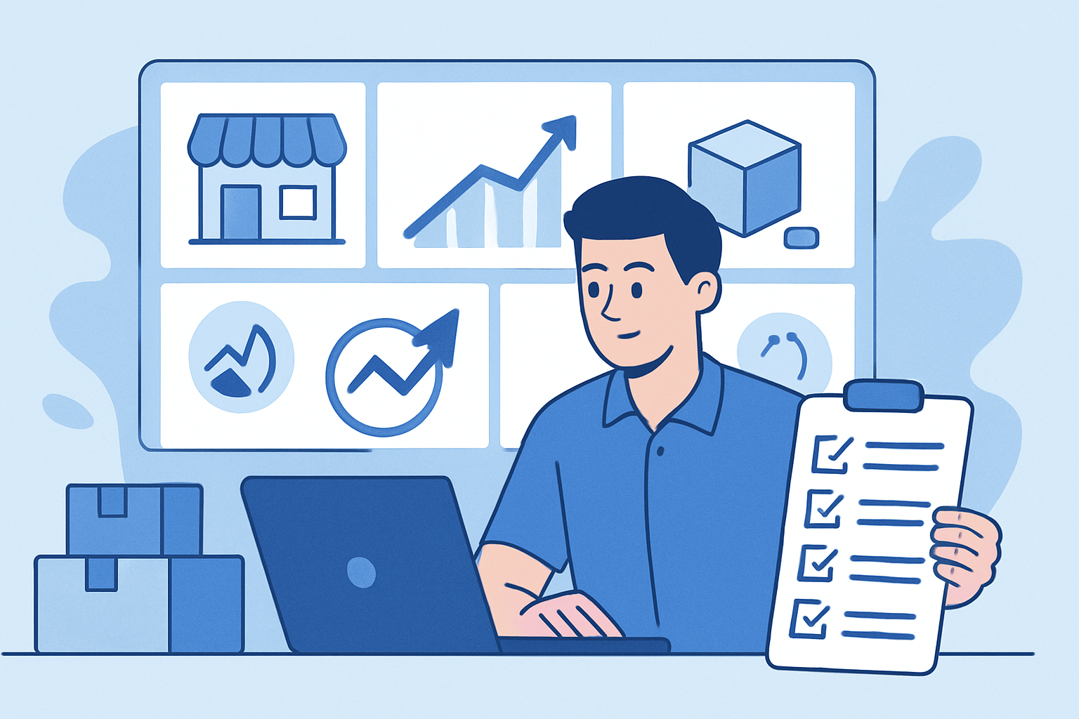 Minh họa 1 - Doanh thu tăng nhưng lợi nhuận giảm? Checklist 7 ngày chuẩn hóa quy trình với VMASS