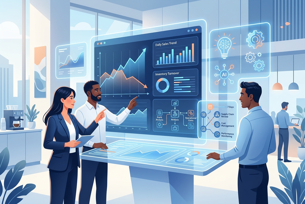 Minh họa 1 - Doanh thu lên nhưng lợi nhuận giảm: checklist 7 ngày với đồng bộ - Góc nhìn mới 18/03/2026