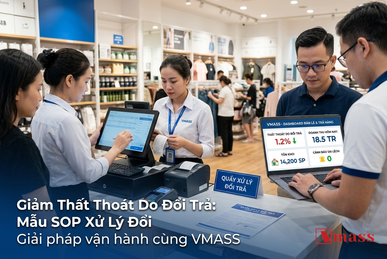 Minh họa 2 - Giảm Thất Thoát Do Đổi Trả: Mẫu SOP Xử Lý Đổi Trả Tại Quầy Cho Cửa Hàng Bán Lẻ