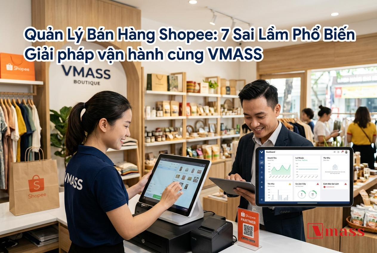Minh họa 1 - Quản Lý Bán Hàng Shopee: 7 Sai Lầm Phổ Biến Khiến Doanh Thu Tăng Nhưng Lợi Nhuận Vẫn Đứng Yên