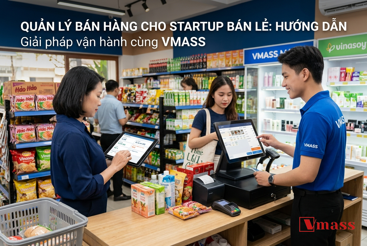 Minh họa 1 - Quản Lý Bán Hàng Cho Startup Bán Lẻ: Hướng Dẫn Thực Chiến A-Z Cho Chủ Shop Việt