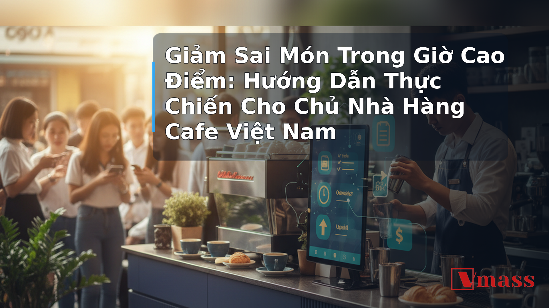 Giảm Sai Món Trong Giờ Cao Điểm: Hướng Dẫn Thực Chiến Cho Chủ Nhà Hàng Cafe Việt Nam - hình minh họa cho bài viết VMASS