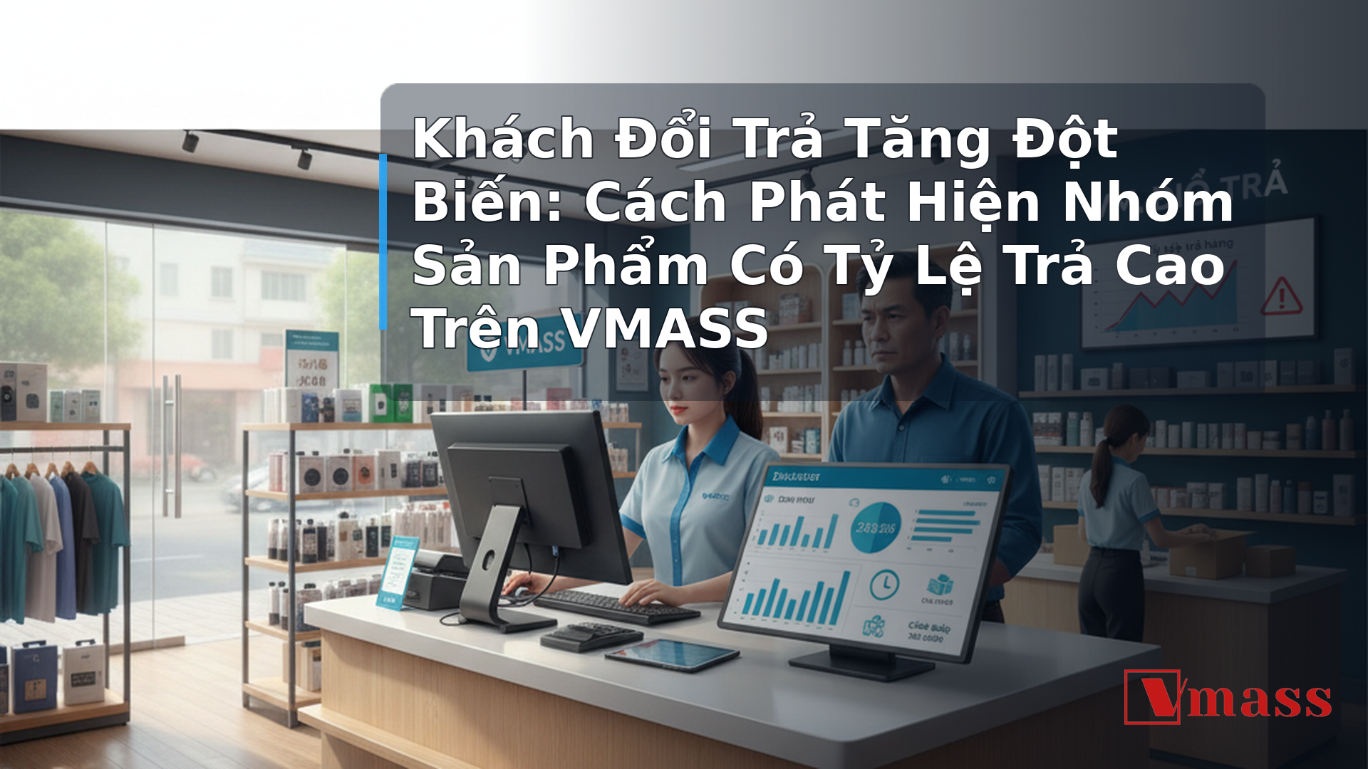 Khách Đổi Trả Tăng Đột Biến: Cách Phát Hiện Nhóm Sản Phẩm Có Tỷ Lệ Trả Cao Trên VMASS - hình minh họa cho bài viết VMASS