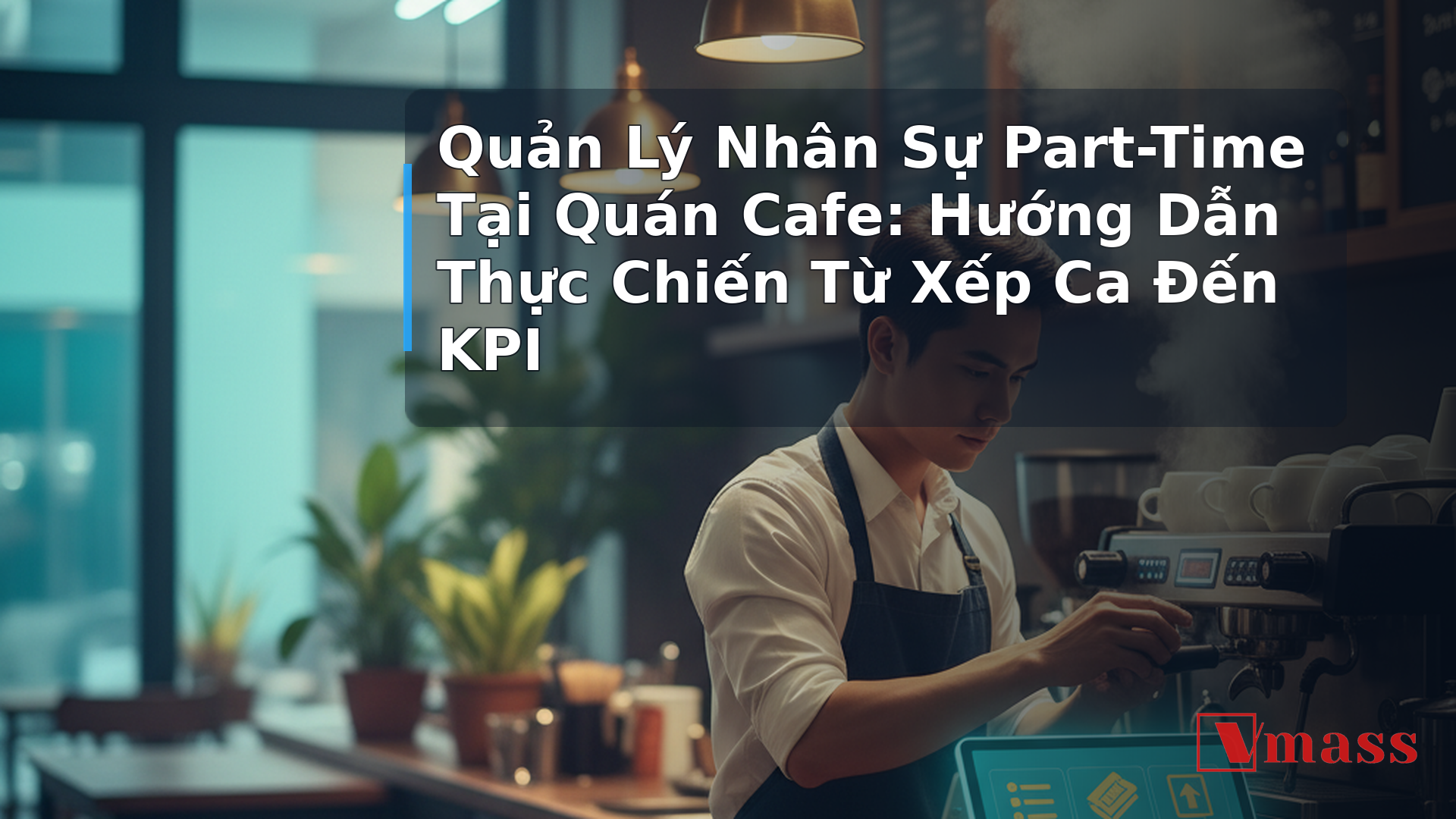 Quản Lý Nhân Sự Part-Time Tại Quán Cafe: Hướng Dẫn Thực Chiến Từ Xếp Ca Đến KPI - hình minh họa cho bài viết VMASS