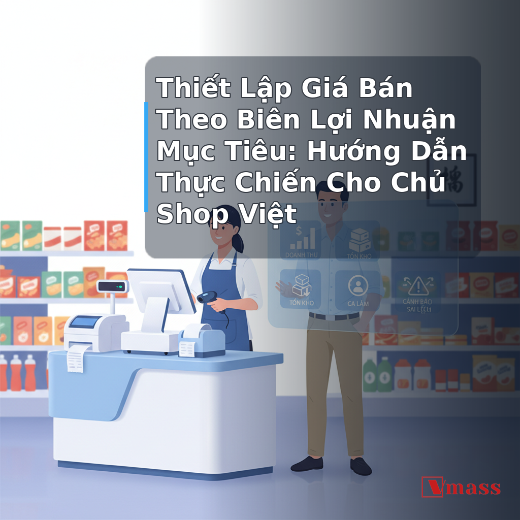 Thiết Lập Giá Bán Theo Biên Lợi Nhuận Mục Tiêu: Hướng Dẫn Thực Chiến Cho Chủ Shop Việt - hình minh họa cho bài viết VMASS