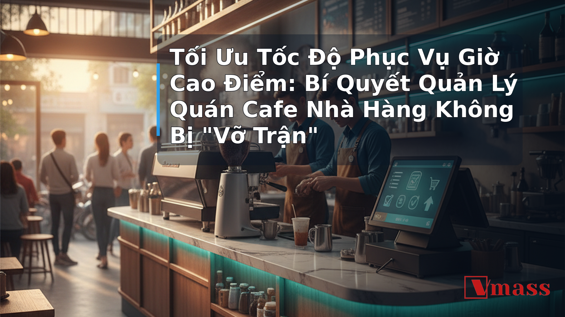 Tối Ưu Tốc Độ Phục Vụ Giờ Cao Điểm: Bí Quyết Quản Lý Quán Cafe Nhà Hàng Không Bị 