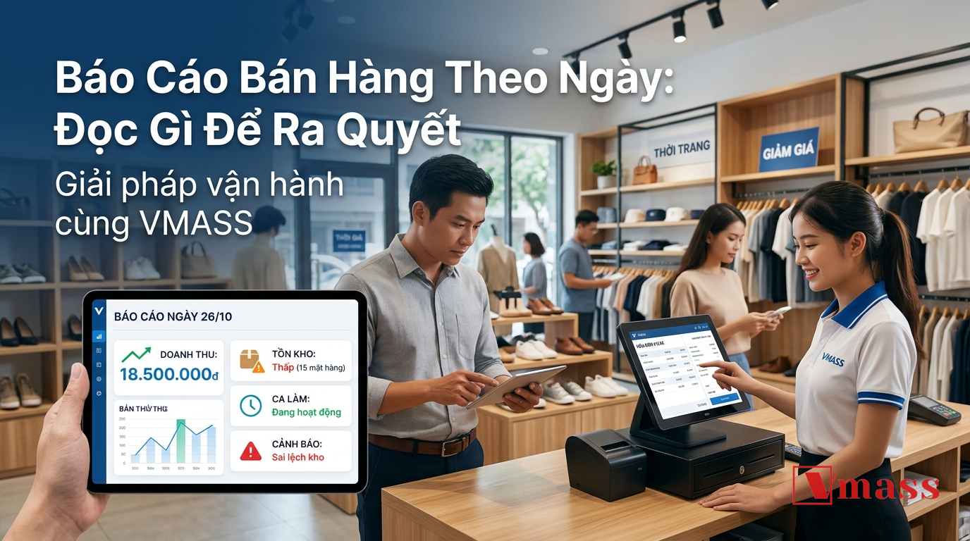 Minh họa 1 - Báo Cáo Bán Hàng Theo Ngày: Đọc Gì Để Ra Quyết Định Nhanh Trong Quản Lý Bán Hàng