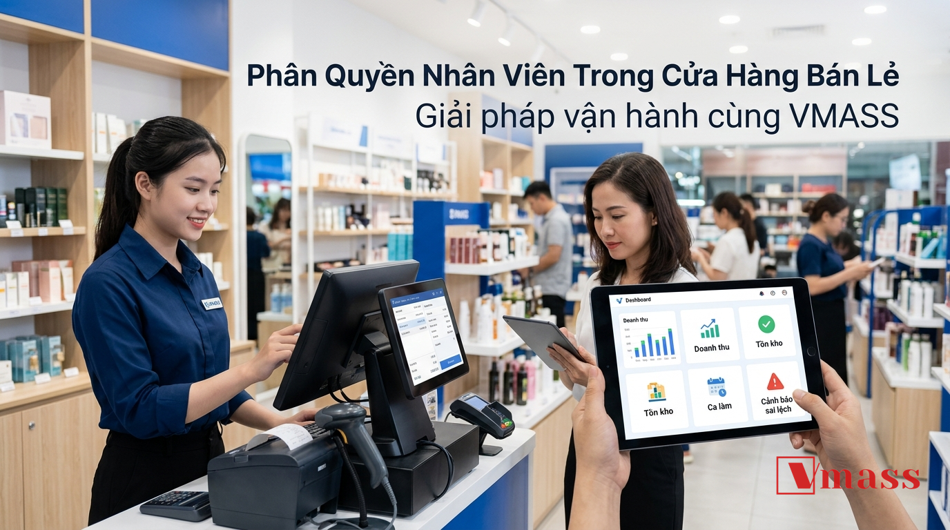Minh họa 1 - Phân Quyền Nhân Viên Trong Cửa Hàng Bán Lẻ: Chìa Khóa Quản Lý Bán Hàng Chuyên Nghiệp