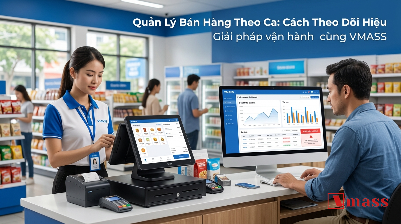 Minh họa 2 - Quản Lý Bán Hàng Theo Ca: Cách Theo Dõi Hiệu Suất Để Tăng Lợi Nhuận Cửa Hàng