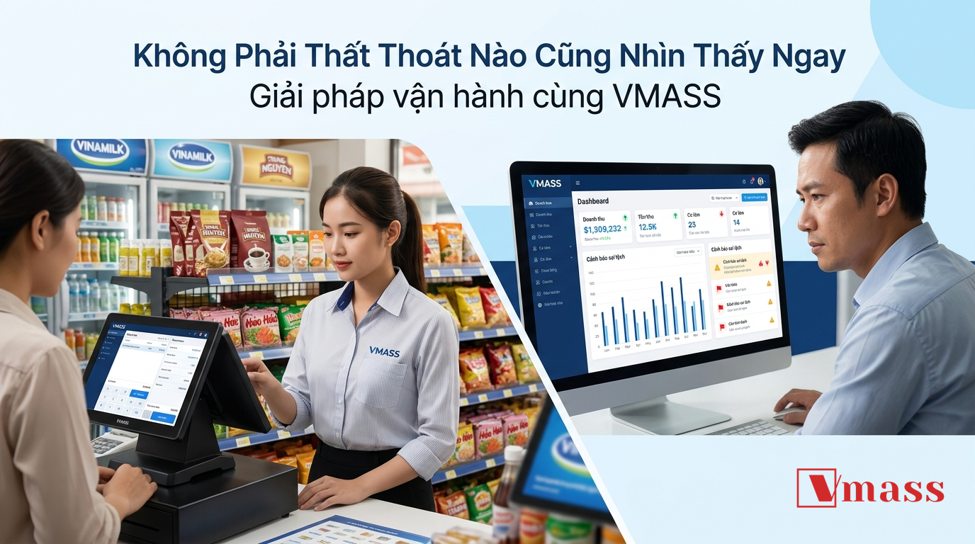 Minh họa 1 - Không Phải Thất Thoát Nào Cũng Nhìn Thấy Ngay: Cách Dựng Lớp Cảnh Báo Sớm Cho Cửa Hàng Trên VMASS