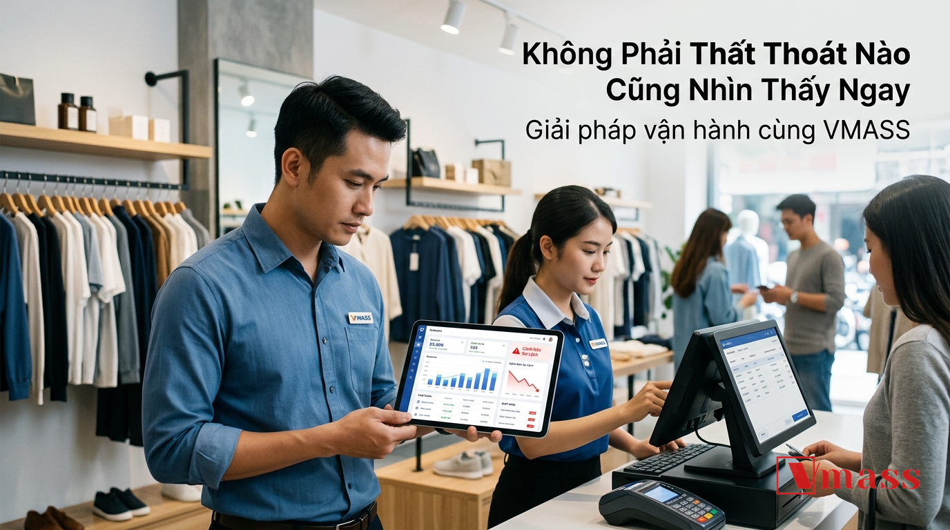 Minh họa 2 - Không Phải Thất Thoát Nào Cũng Nhìn Thấy Ngay: Cách Dựng Lớp Cảnh Báo Sớm Cho Cửa Hàng Trên VMASS