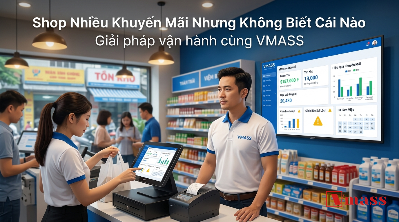 Minh họa 1 - Shop Nhiều Khuyến Mãi Nhưng Không Biết Cái Nào Hiệu Quả? Cách Đo ROI Từng Chiến Dịch Trên VMASS