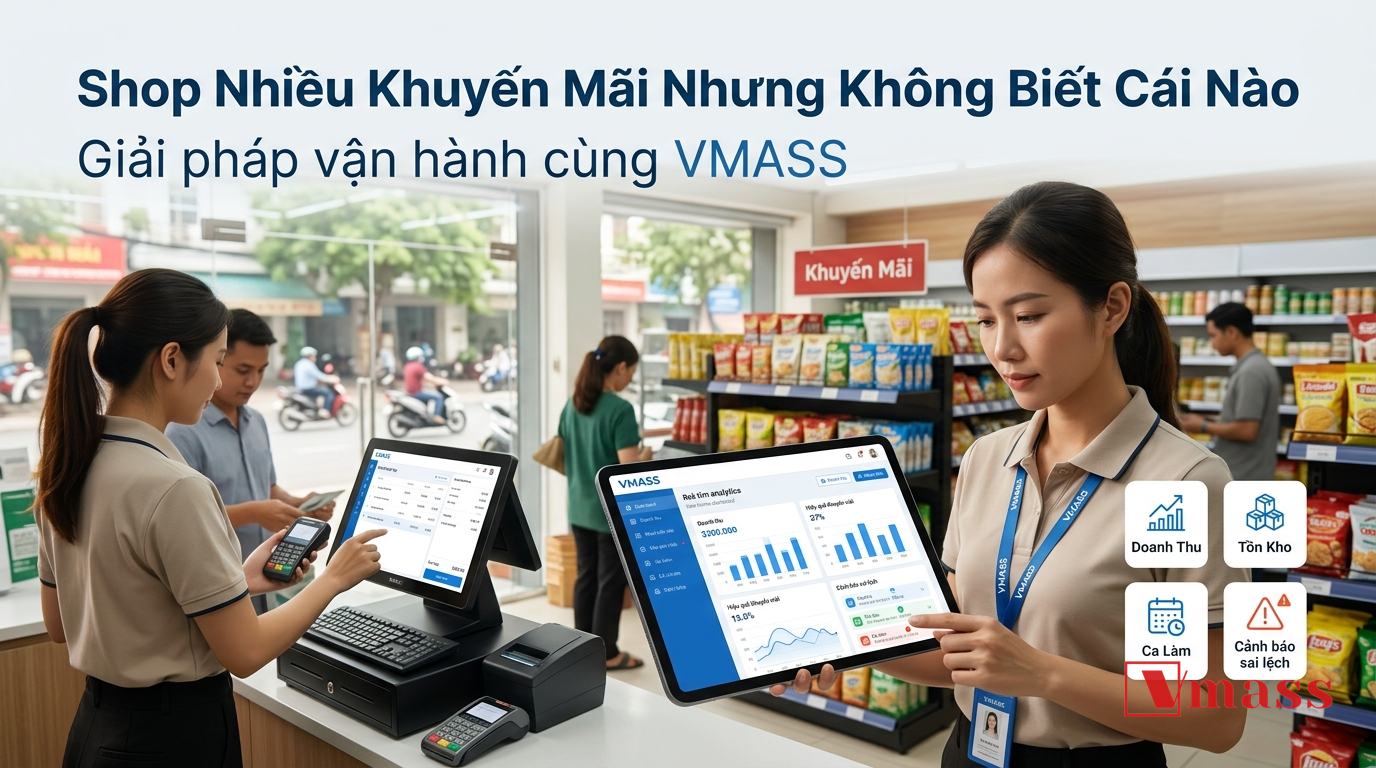 Minh họa 2 - Shop Nhiều Khuyến Mãi Nhưng Không Biết Cái Nào Hiệu Quả? Cách Đo ROI Từng Chiến Dịch Trên VMASS