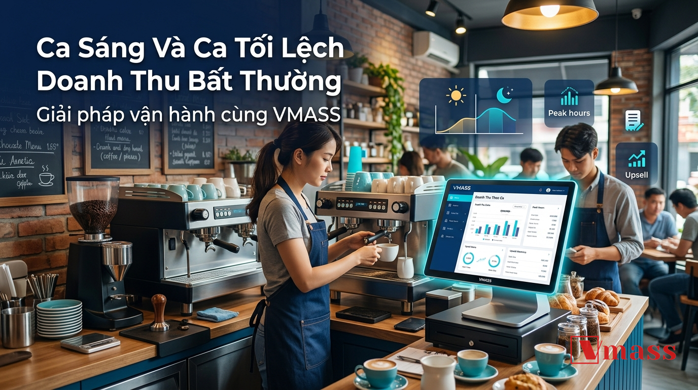 Minh họa 2 - Ca Sáng Và Ca Tối Lệch Doanh Thu Bất Thường: Cách So Sánh Hiệu Suất Theo Ca Trên VMASS