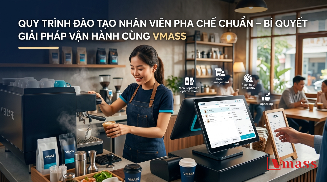 Minh họa 1 - Quy Trình Đào Tạo Nhân Viên Pha Chế Chuẩn – Bí Quyết Quản Lý Quán Cafe Nhà Hàng Hiệu Quả