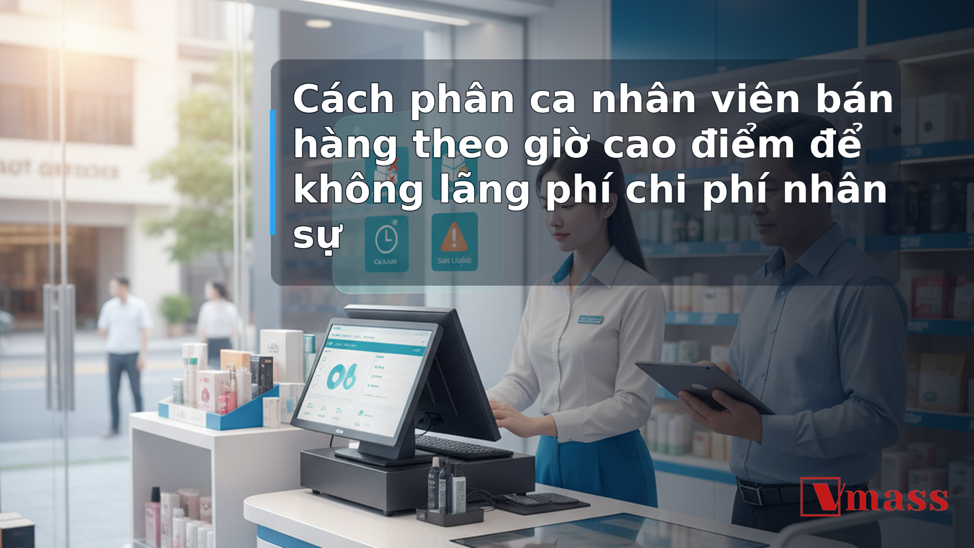 Cách phân ca nhân viên bán hàng theo giờ cao điểm để không lãng phí chi phí nhân sự 1 Cách phân ca nhân viên bán hàng theo giờ cao điểm để không lãng phí chi phí nhân sự - hình minh họa cho bài viết VMASS