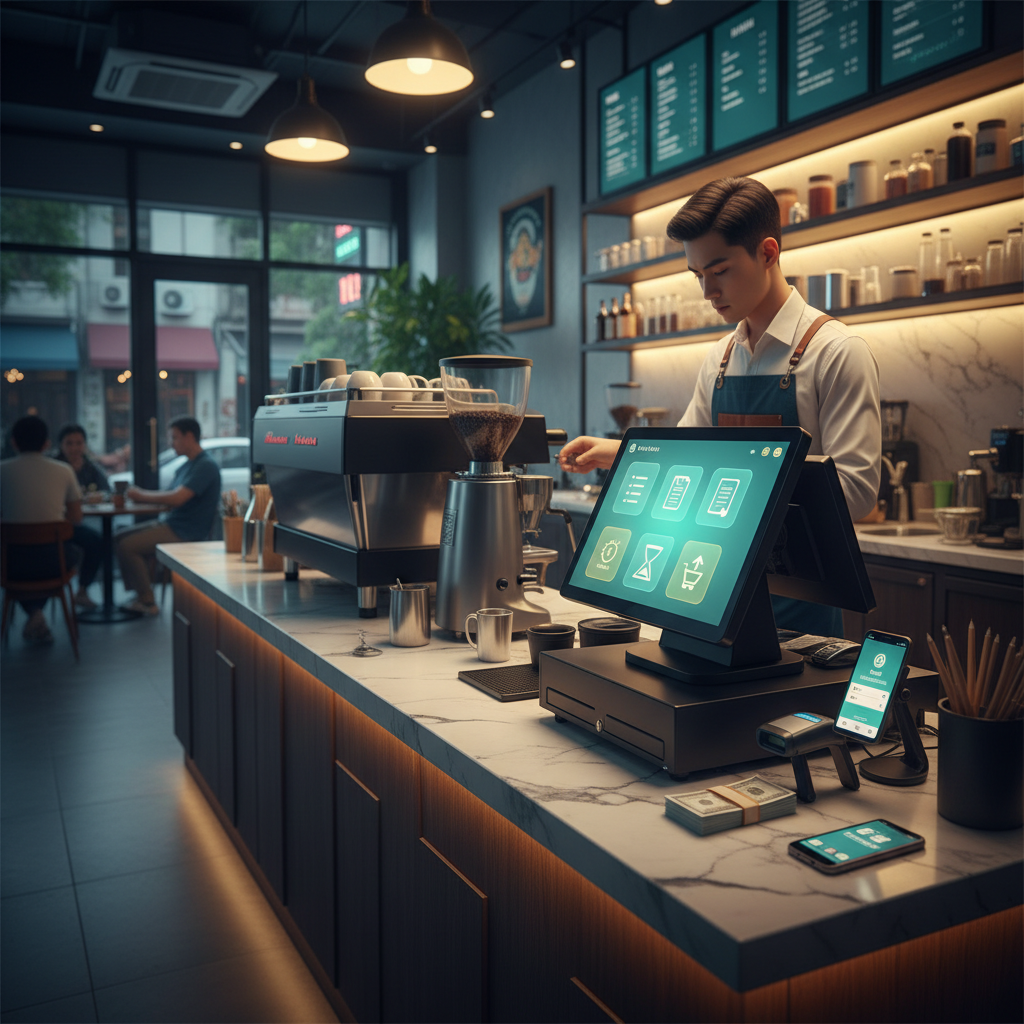 Quán Cafe Nhiều Nguồn Thanh Toán Trong Một Ca: Cách Chốt Tiền Mặt, App và Chuyển Khoản Không Sót Bill 1 Quán Cafe Nhiều Nguồn Thanh Toán Trong Một Ca: Cách Chốt Tiền Mặt, App và Chuyển Khoản Không Sót Bill - hình minh họa cho bài viết VMASS