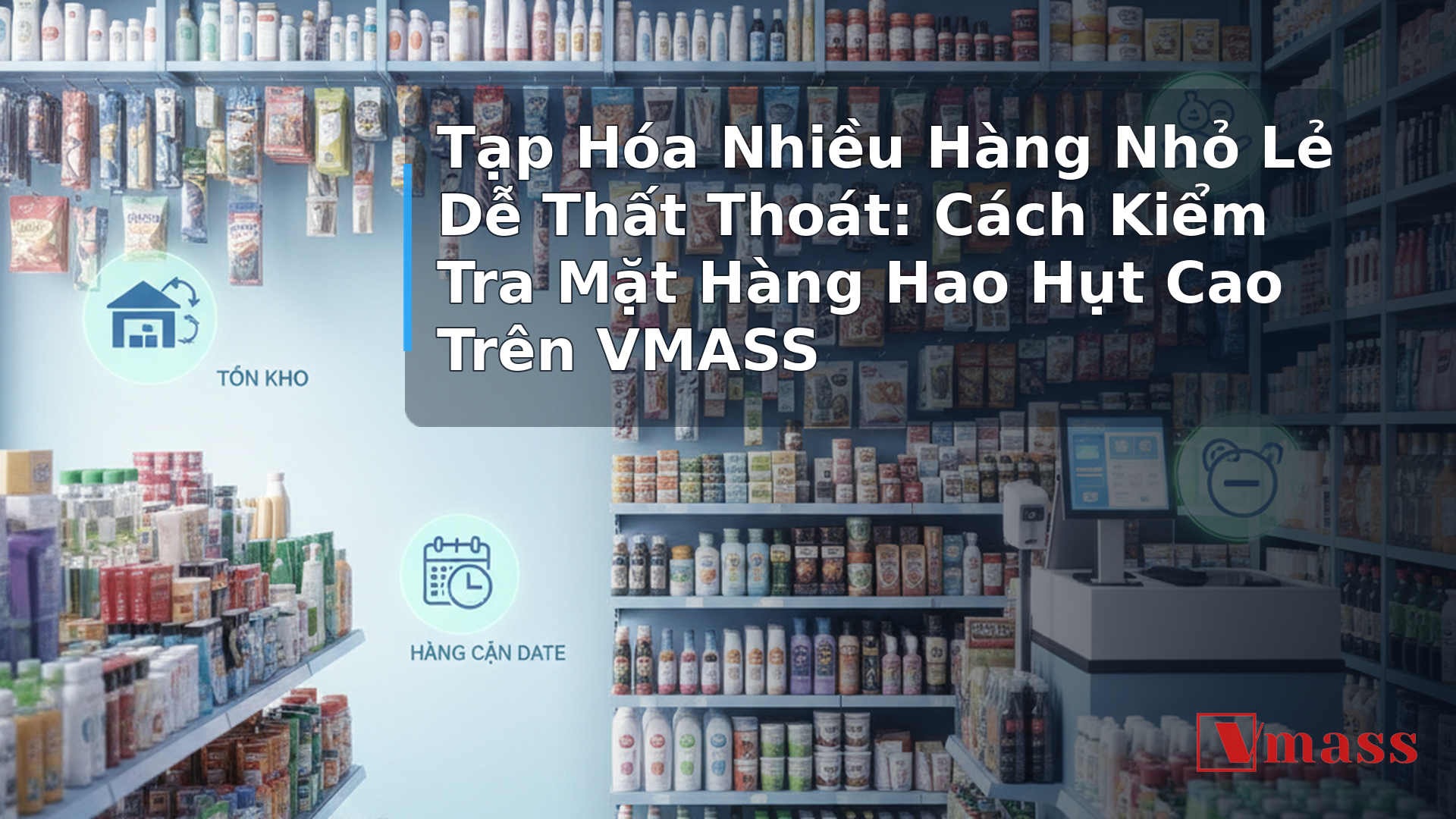 Tạp Hóa Nhiều Hàng Nhỏ Lẻ Dễ Thất Thoát: Cách Kiểm Tra Mặt Hàng Hao Hụt Cao Trên VMASS - hình minh họa cho bài viết VMASS