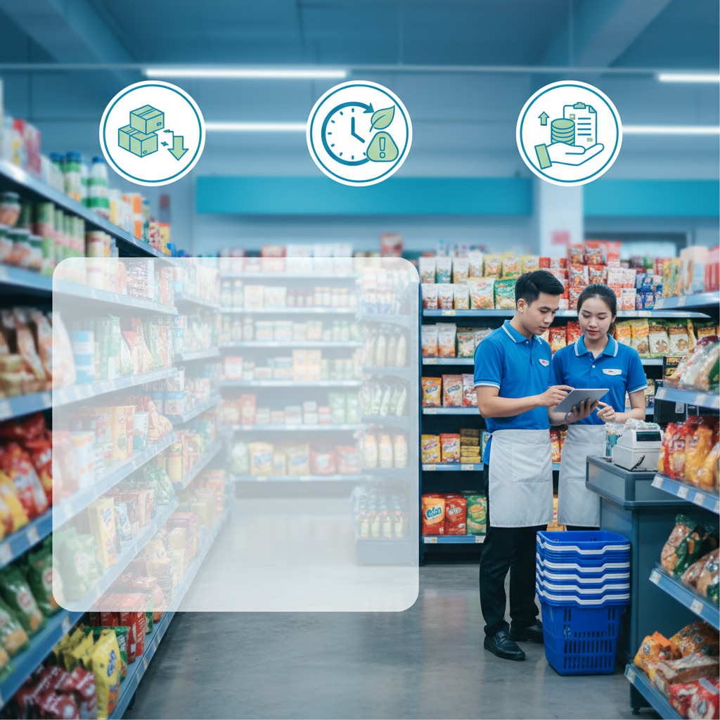 Tuyển Người Mới Cho Tạp Hóa Khó Giữ: Rút Ngắn Thời Gian Đào Tạo Bằng SOP Bán Hàng 1 Tuyển Người Mới Cho Tạp Hóa Khó Giữ: Rút Ngắn Thời Gian Đào Tạo Bằng SOP Bán Hàng - hình minh họa cho bài viết VMASS