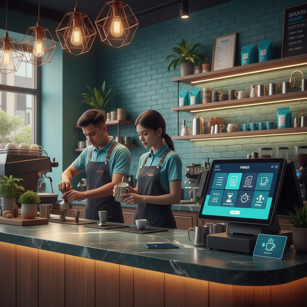 Barista Mạnh Tay Mỗi Người Một Kiểu: Cách Chuẩn Hóa Thao Tác Pha Chế Để Giữ Chất Lượng Và Tốc Độ Phục Vụ 1 Barista Mạnh Tay Mỗi Người Một Kiểu: Cách Chuẩn Hóa Thao Tác Pha Chế Để Giữ Chất Lượng Và Tốc Độ Phục Vụ - hình minh họa cho bài viết VMASS