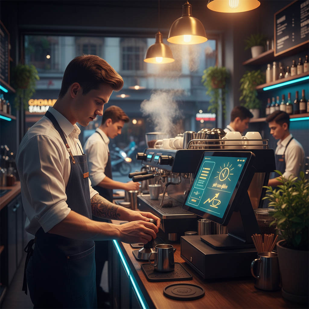 Barista Mạnh Tay Mỗi Người Một Kiểu: Cách Chuẩn Hóa Thao Tác Pha Chế Để Giữ Chất Lượng Và Tốc Độ Phục Vụ 2 Barista Mạnh Tay Mỗi Người Một Kiểu: Cách Chuẩn Hóa Thao Tác Pha Chế Để Giữ Chất Lượng Và Tốc Độ Phục Vụ - minh họa nội dung giữa bài viết