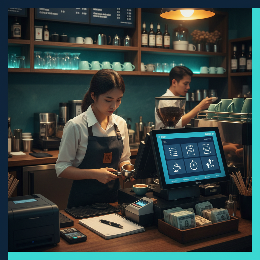 Ca Giao Nhau 15 Phút Dễ Phát Sinh Lệch Quỹ: Cách Bàn Giao Tiền Mặt Rõ Từng Ca Trong Quán Cafe 1 Ca Giao Nhau 15 Phút Dễ Phát Sinh Lệch Quỹ: Cách Bàn Giao Tiền Mặt Rõ Từng Ca Trong Quán Cafe - hình minh họa cho bài viết VMASS