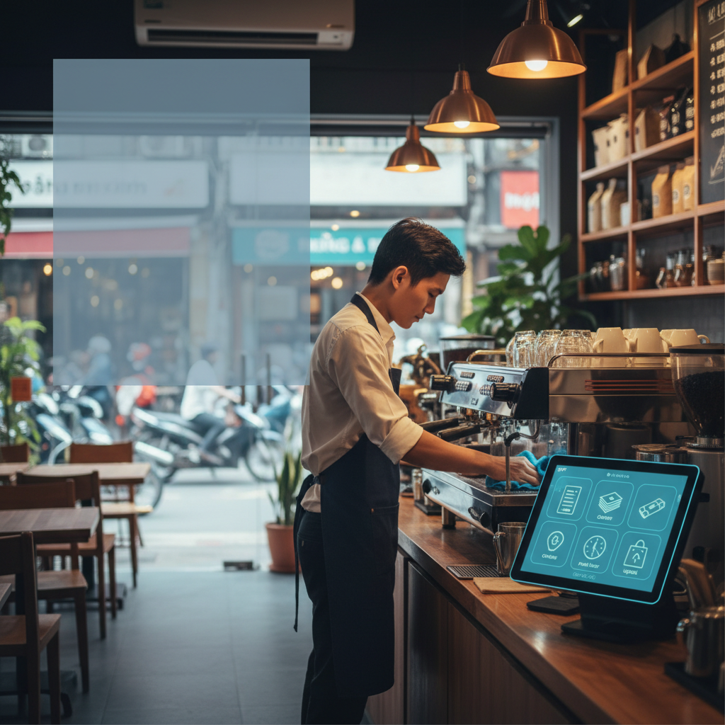 Chốt Ca Cửa Hàng Cafe Đúng Cách: Bí Quyết Giữ Khách Quay Lại Từ Khâu Vận Hành 1 Chốt Ca Cửa Hàng Cafe Đúng Cách: Bí Quyết Giữ Khách Quay Lại Từ Khâu Vận Hành - hình minh họa cho bài viết VMASS