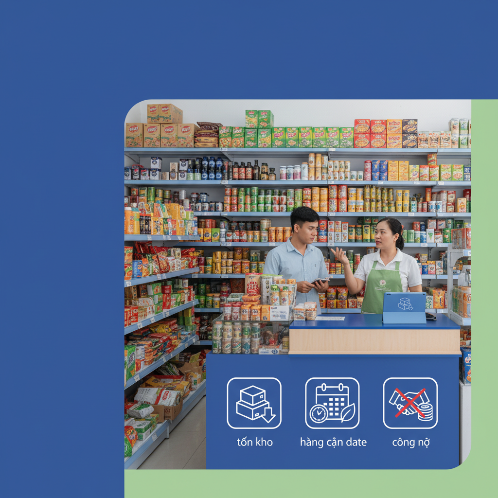 Cửa Hàng Tạp Hóa Nhiều Nợ Miệng: Cách Bắt Buộc Ghi Nhận Công Nợ Để Không Bao Giờ Quên Thu - hình minh họa cho bài viết VMASS