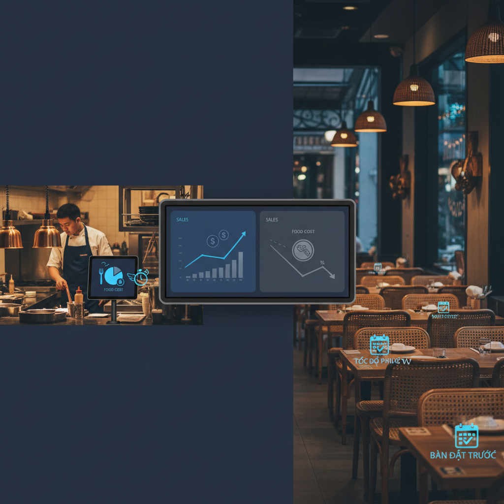 Cuối Tháng Doanh Thu Đẹp Nhưng Lợi Nhuận Mỏng: Cách Nhìn Đồng Thời Sales Và Food Cost Trên VMASS - minh họa nội dung giữa bài viết