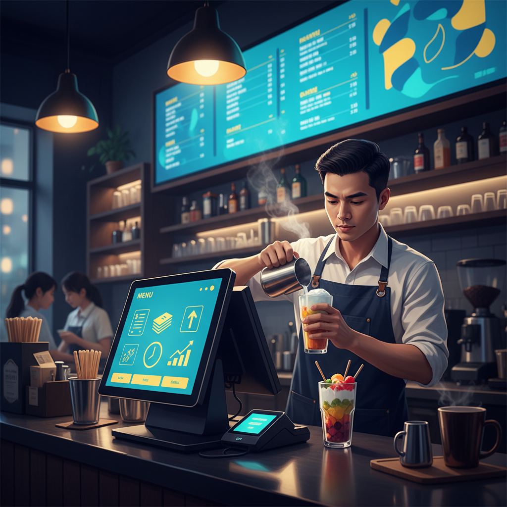 Doanh Thu Quán Cafe Ổn Nhưng Lợi Nhuận Giảm Dần: Cách Theo Dõi Tác Động Của Topping Và Size Bán Ra Trên VMASS 1 Doanh Thu Quán Cafe Ổn Nhưng Lợi Nhuận Giảm Dần: Cách Theo Dõi Tác Động Của Topping Và Size Bán Ra Trên VMASS - hình minh họa cho bài viết VMASS