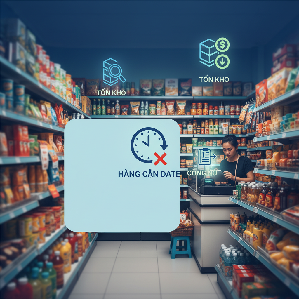 Hàng Cận Date Nằm Lẫn Trong Kho: Cách Tách Cảnh Báo Hạn Sử Dụng Để Xử Lý Sớm Ở Cửa Hàng Tạp Hóa 2 Hàng Cận Date Nằm Lẫn Trong Kho: Cách Tách Cảnh Báo Hạn Sử Dụng Để Xử Lý Sớm Ở Cửa Hàng Tạp Hóa - minh họa nội dung giữa bài viết