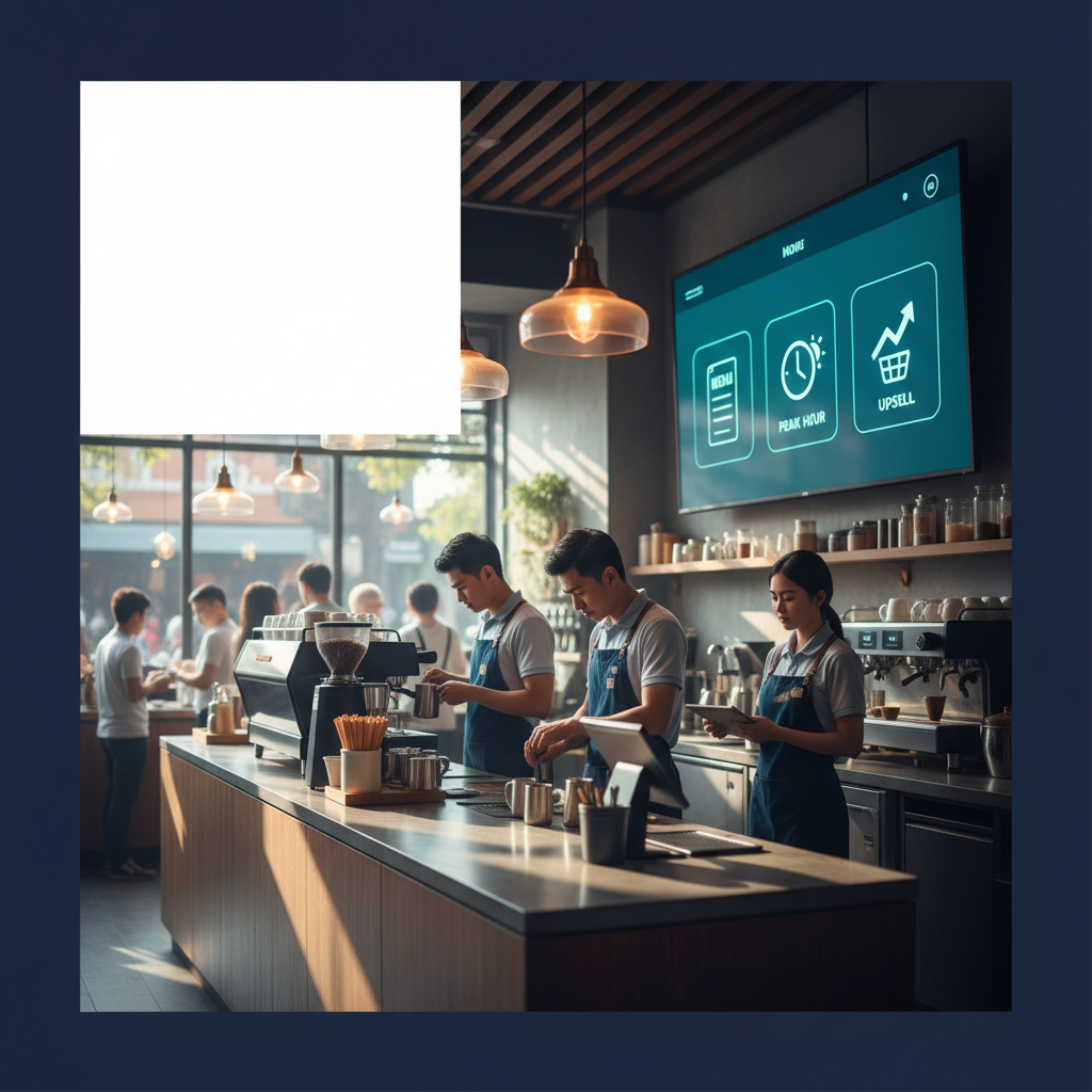 Quán Cafe Đông Khách Sáng Sớm: Cách Bố Trí Nhân Sự và Chốt Ca Cửa Hàng Theo Dữ Liệu Giờ Bán 2 Quán Cafe Đông Khách Sáng Sớm: Cách Bố Trí Nhân Sự và Chốt Ca Cửa Hàng Theo Dữ Liệu Giờ Bán - minh họa nội dung giữa bài viết