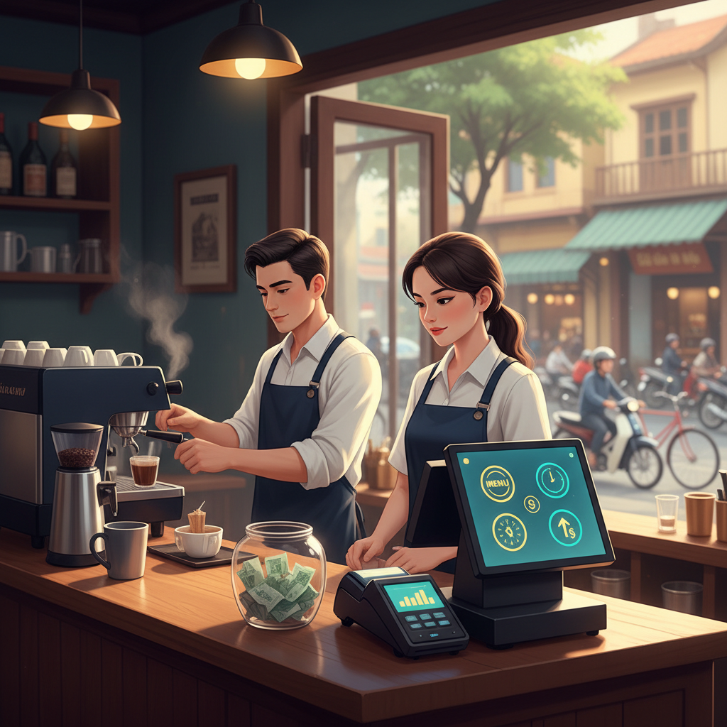Quản Lý Tiền Tip Theo Ca: Giải Pháp Minh Bạch Cho Quán Cafe Việt Nam 2 Quản Lý Tiền Tip Theo Ca: Giải Pháp Minh Bạch Cho Quán Cafe Việt Nam - minh họa nội dung giữa bài viết