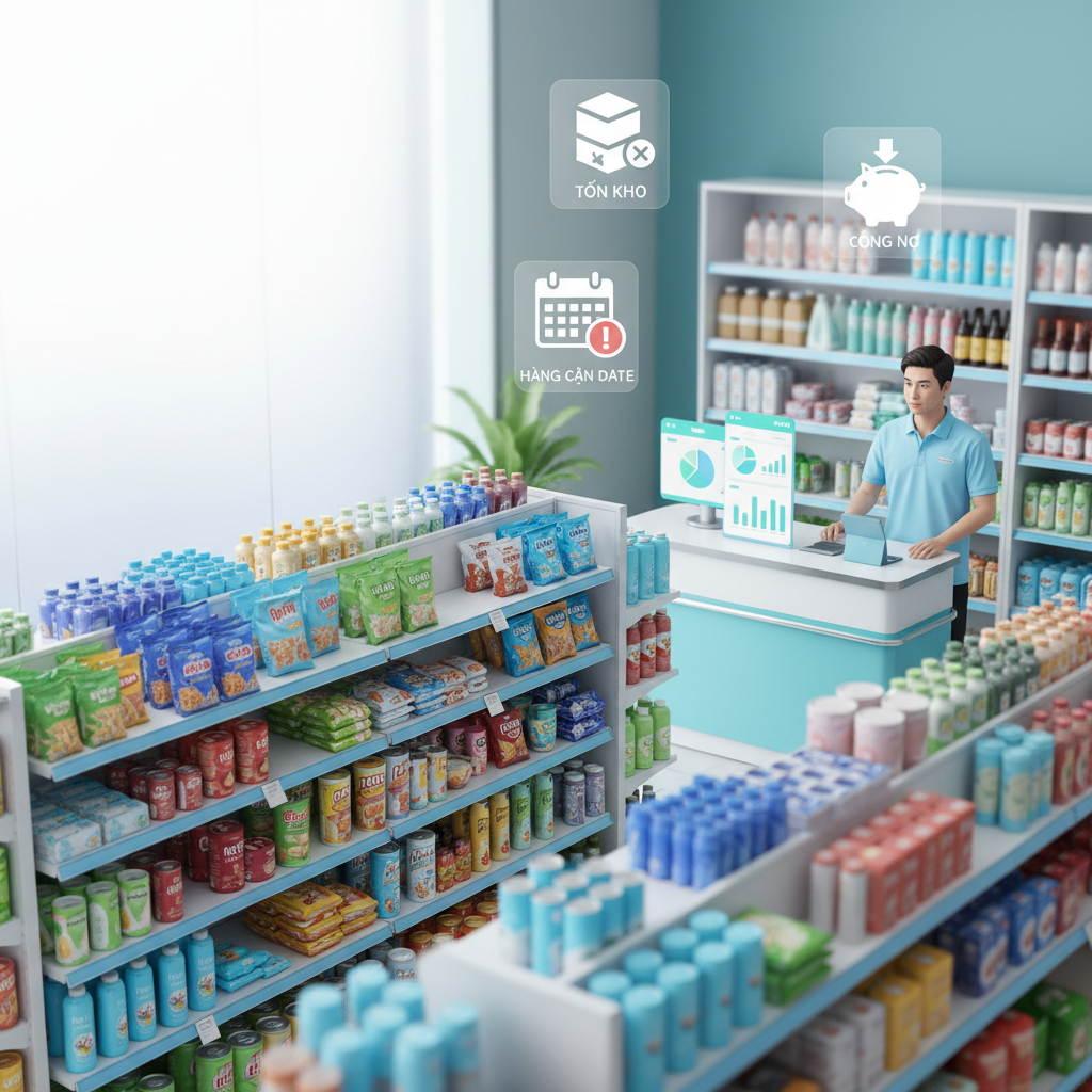 Tạp Hóa Nhập Hàng Đều Mà Kệ Vẫn Trống: Cách Xem Tốc Độ Bán Để Đặt Tồn Tối Thiểu Trên VMASS 1 Tạp Hóa Nhập Hàng Đều Mà Kệ Vẫn Trống: Cách Xem Tốc Độ Bán Để Đặt Tồn Tối Thiểu Trên VMASS - hình minh họa cho bài viết VMASS