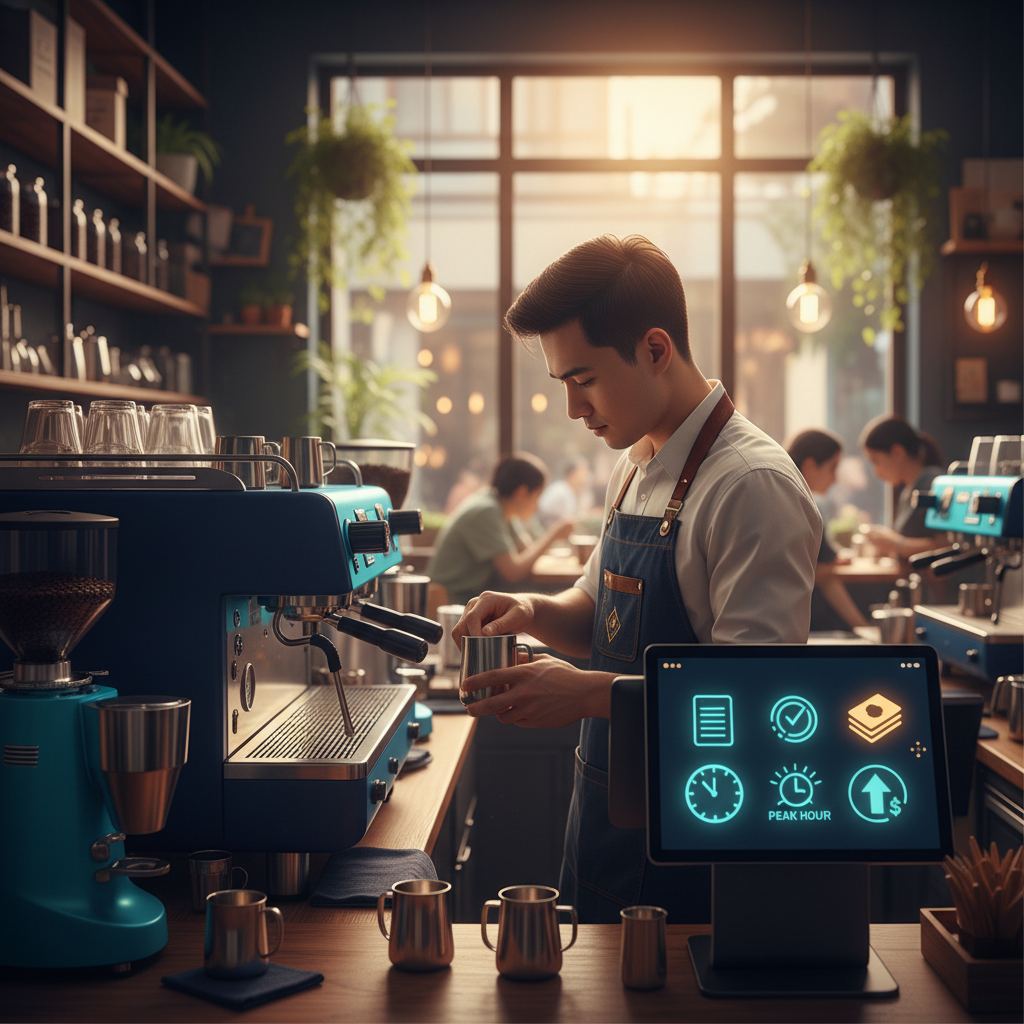 Thưởng Công Bằng Cho Nhân Viên Quán Cafe: Cách Đo Hiệu Suất Không Chỉ Nhìn Doanh Thu - hình minh họa cho bài viết VMASS
