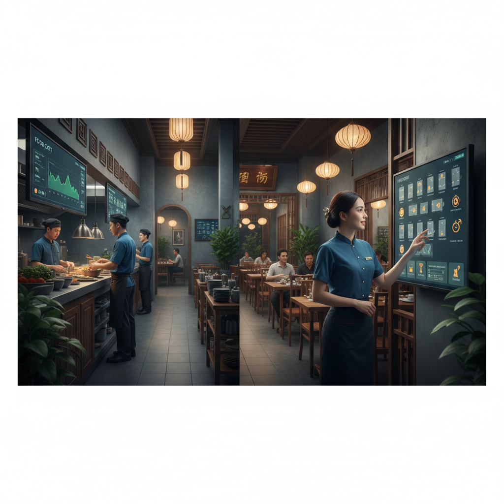 Từ Quản Lý Bằng Kinh Nghiệm Sang Quản Lý Bằng Số Liệu: Lộ Trình 30 Ngày Cho Chủ Nhà Hàng Trên VMASS 2 Từ Quản Lý Bằng Kinh Nghiệm Sang Quản Lý Bằng Số Liệu: Lộ Trình 30 Ngày Cho Chủ Nhà Hàng Trên VMASS - minh họa nội dung giữa bài viết